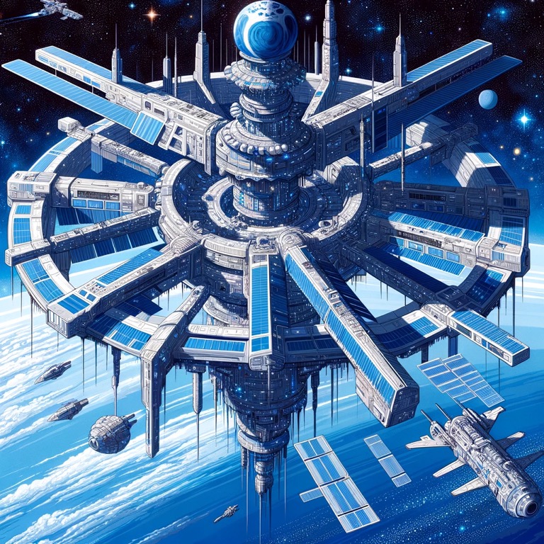 宇宙ステーションのイメージ