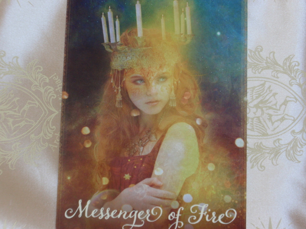 グッドタロットオラクルカード Messenger of Fire