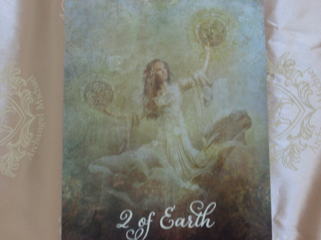 グッドタロットオラクルカード 2 of EArth