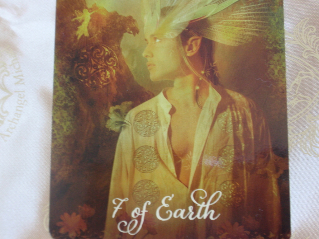 グッドタロットオラクルカード 7 of Earth