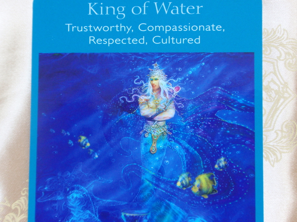 エンジェルタロットカード King of Water
