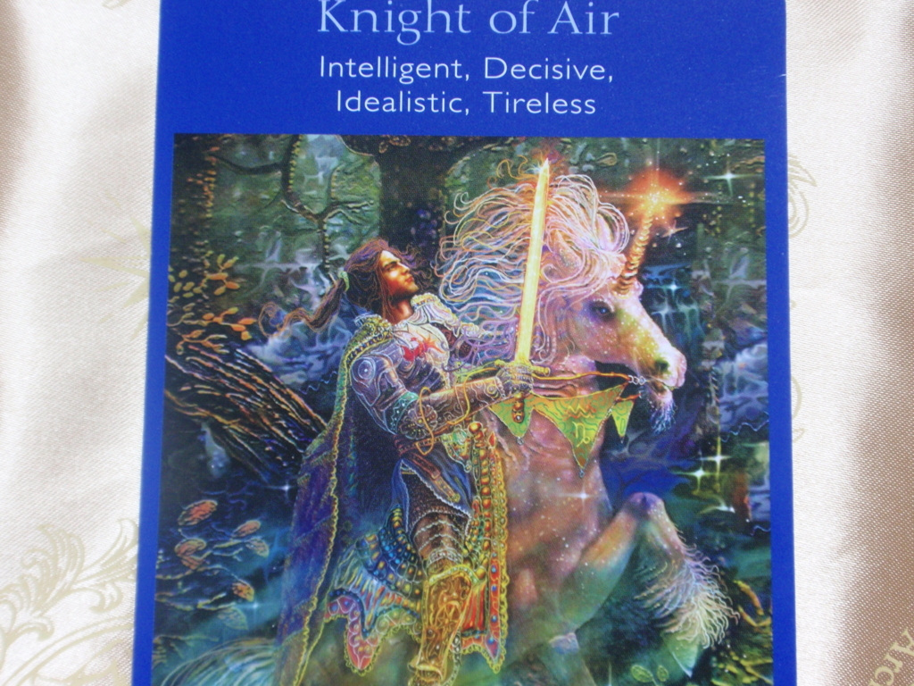 エンジェルタロットカード Knight of Air