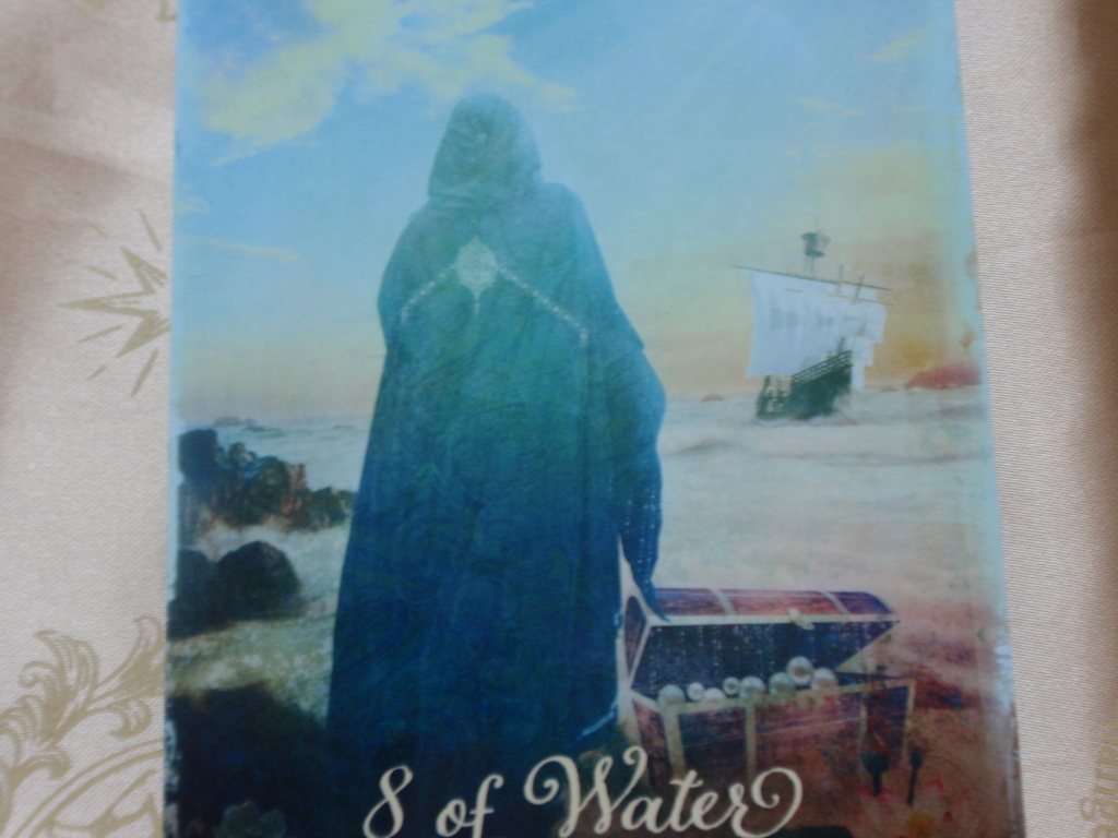 グッドタロットオラクルカード 8 of Water