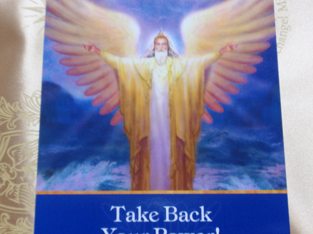 大天使オラクルカード Take Back Your Power