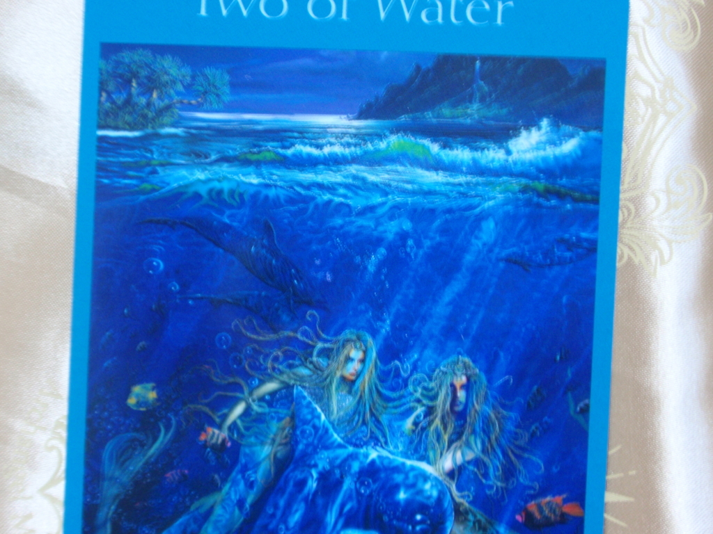 エンジェルタロットカード Two of Water
