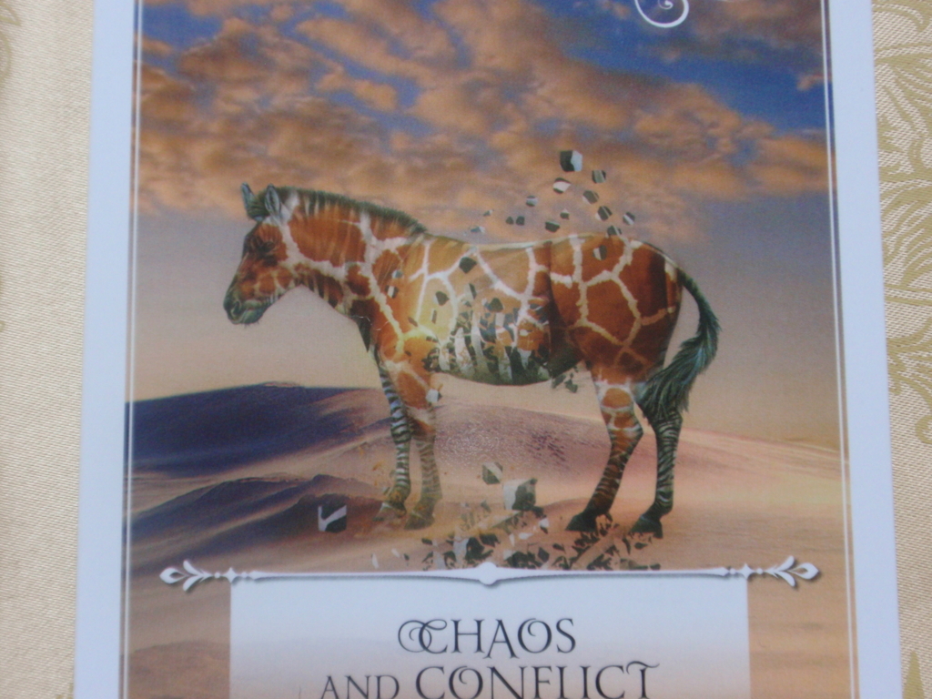 ウィズダムオラクルカード CHAOS AND CONFLICT
