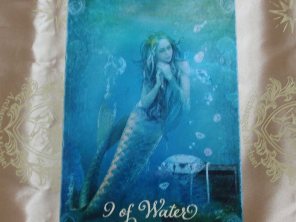 グッドタロットオラクルカード 9 of Water