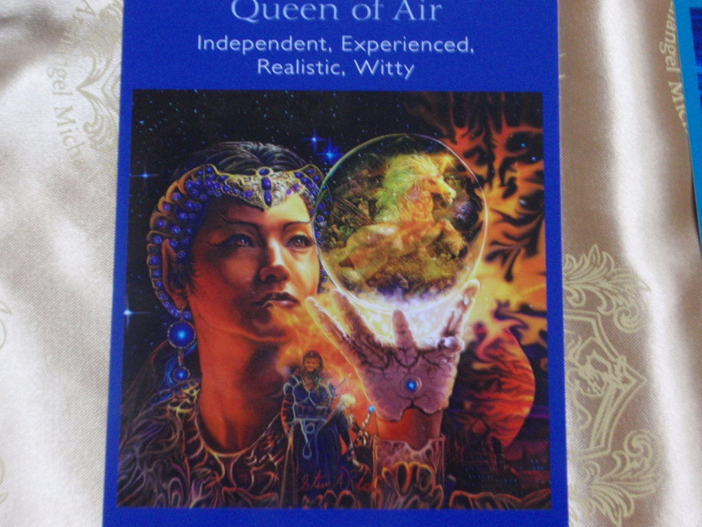 エンジェルタロットカード Queen of Air