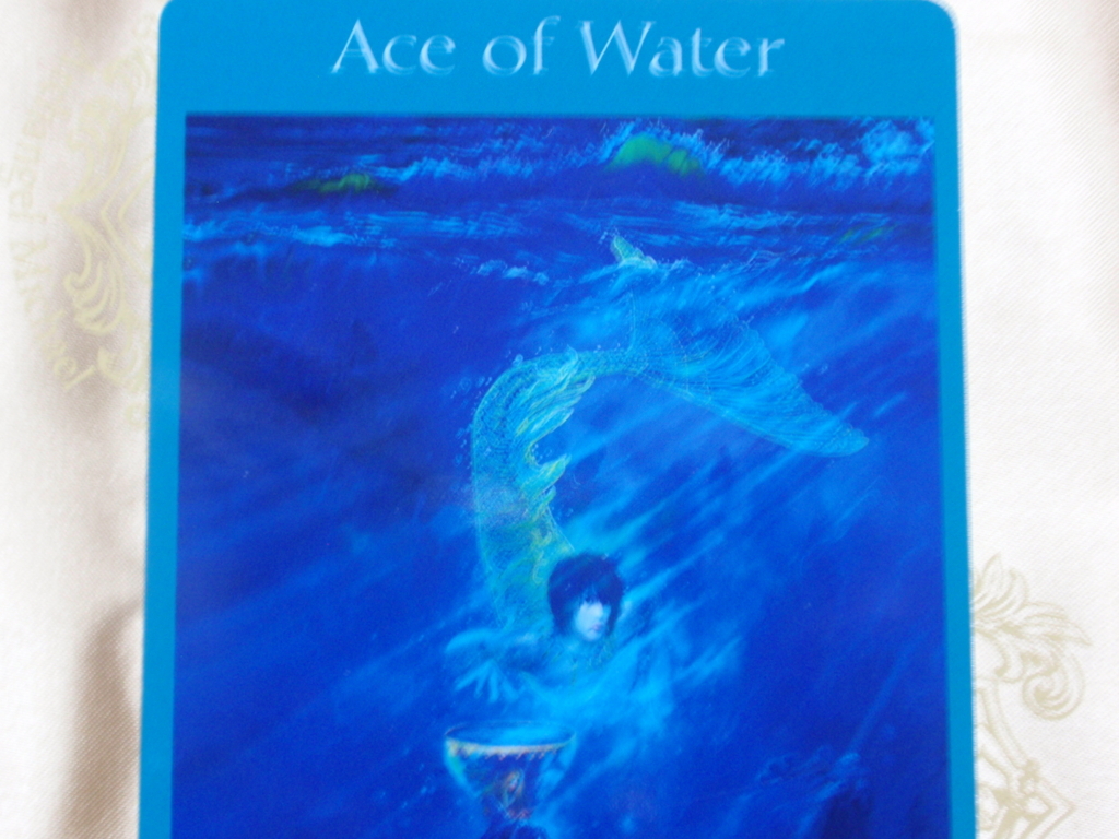 エンジェルタロットカード Ace of Water