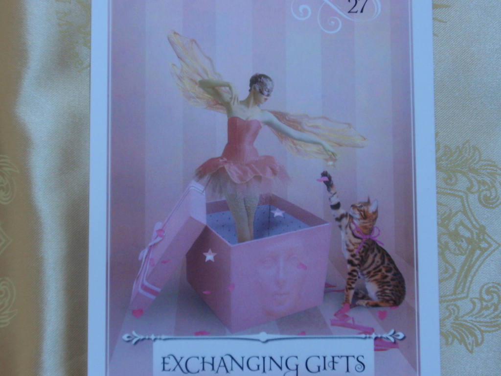 ウィズダムオラクルカード EXCHANGING GIFTS
