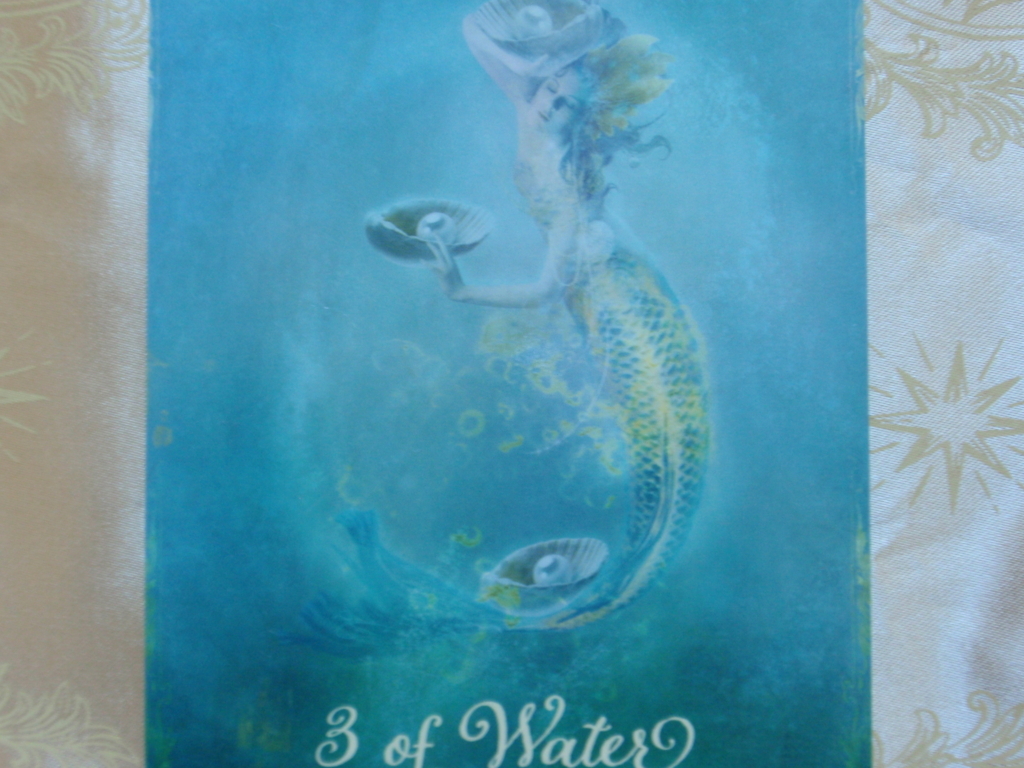 グッドタロットオラクルカード 3 of Water