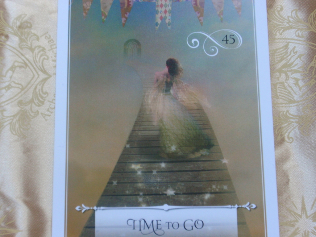 ウィズダムオラクルカード TIME TO GO