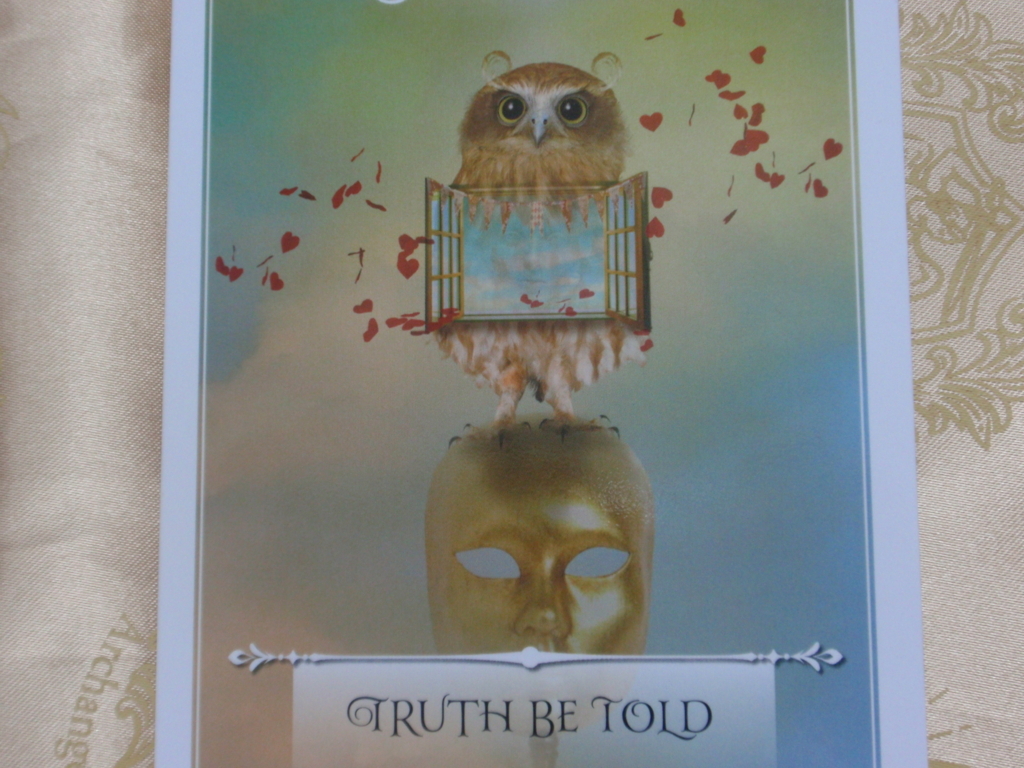 ウィズダムオラクルカード TRUTH BE TOLD