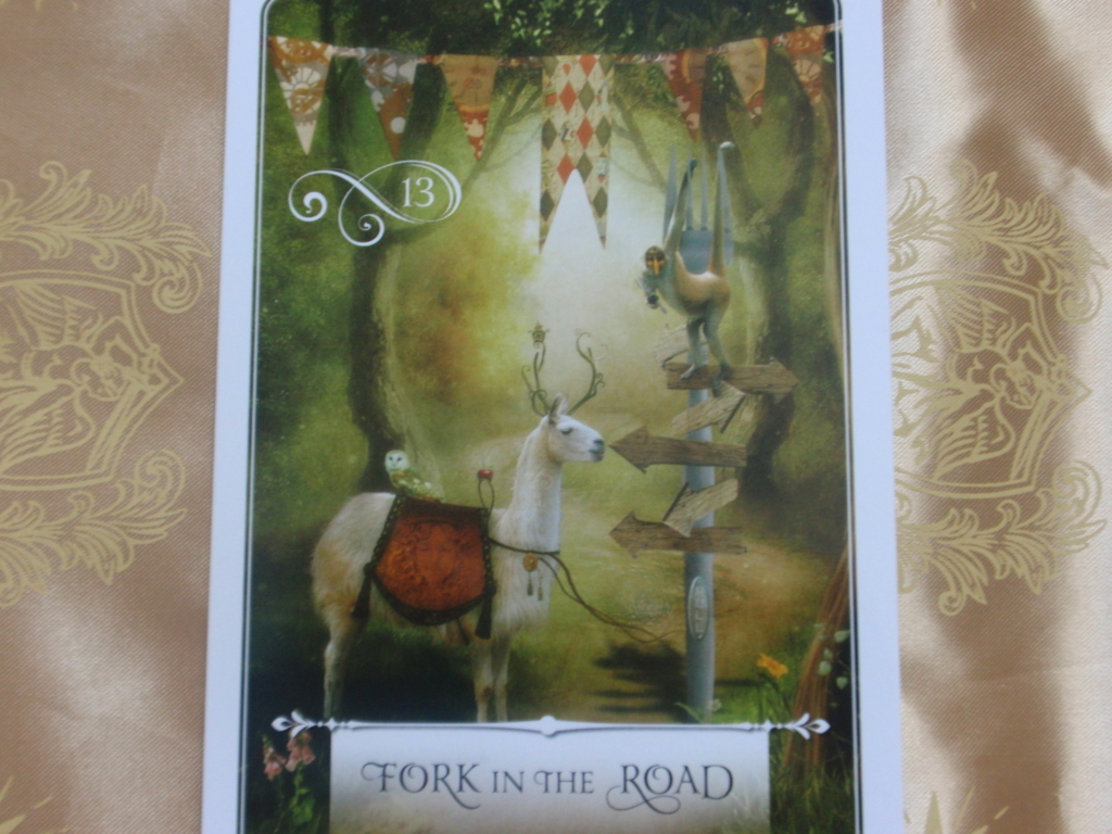 ウィズダムオラクルカード FORK IN THE ROAD