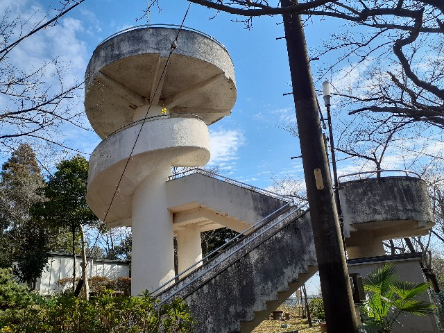 知多半島常滑市>⑯飛行機を眺める!みたけ公園展望台 - 愛知発!CB190SS