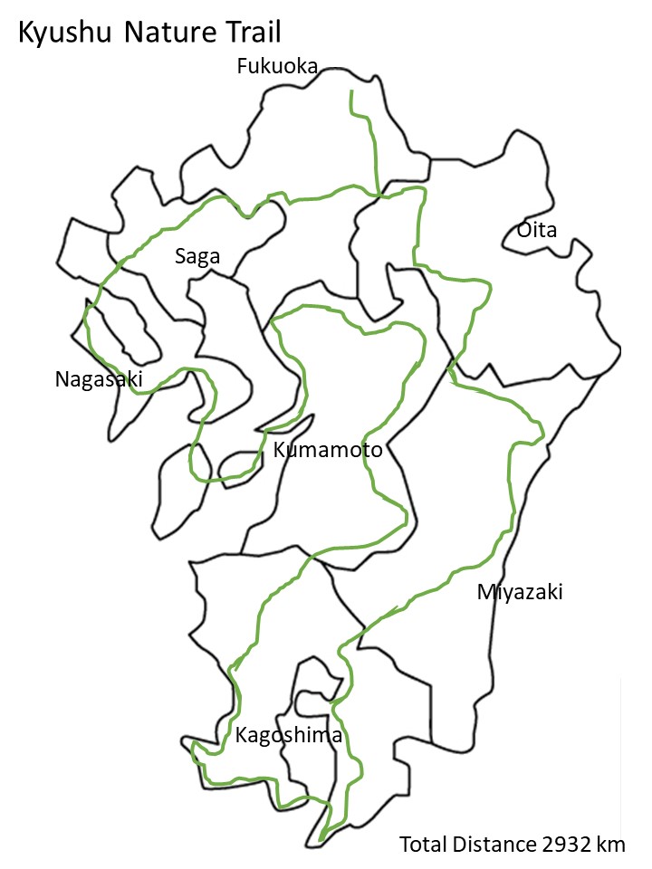 九州自然歩道 俗世のことを忘れて歩く - とりあえず、歩くか。晴れた日は星空の下で寝るのもいい。