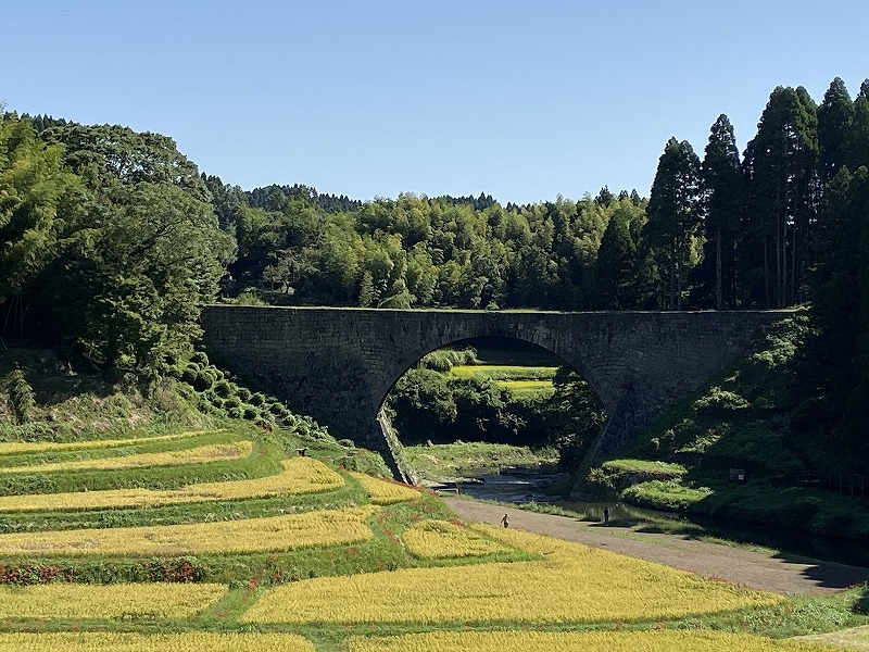 2020年9月21日 九州自然歩道 51日目 通潤橋から豊穣の地を歩く 熊本県上益城郡山都町笹原~山都町内大臣峡 - とりあえず、歩くか。晴れ ...