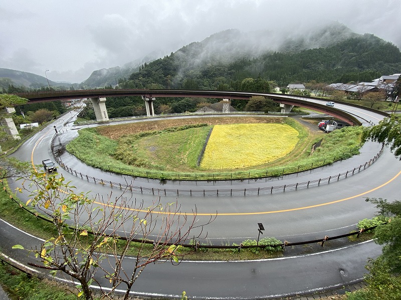 九州自然歩道 57日目 球磨川源流域から人吉盆地へと下る 熊本県球磨郡水上村湯山温泉~球磨郡多良木町ブルートレインたらぎ 2020年10月17 ...
