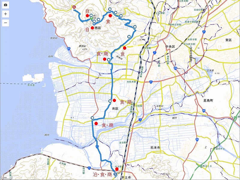 九州自然歩道 40日目 金峰山を登りながらこう考えた。とかく人の世は住みにくい。 熊本県宇土市本町～熊本市西区岩戸観音 2020年8月9日 ...