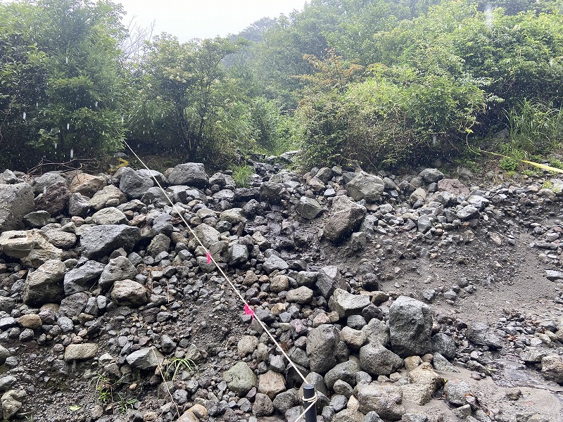 九州自然歩道 113日目 ずぶ濡れ地獄の最後に天使を見た 大分県竹田市久住町法華院温泉山荘～玖珠郡九重町牧ノ戸峠 2021年8月9日 - 九州 ...
