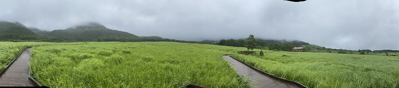 九州自然歩道 113日目 ずぶ濡れ地獄の最後に天使を見た 大分県竹田市久住町法華院温泉山荘～玖珠郡九重町牧ノ戸峠 2021年8月9日 - 九州 ...