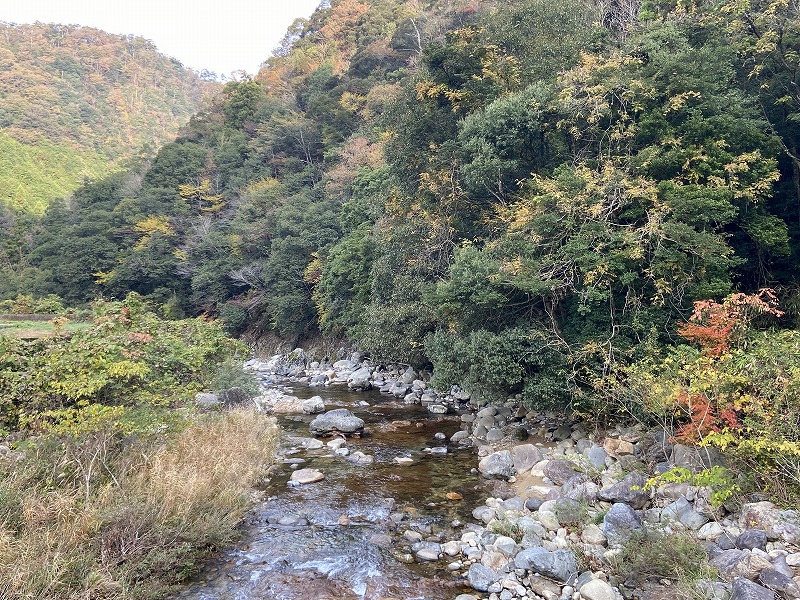 2021年11月14日 中国自然歩道9日目 山口県山口市徳地大原湖