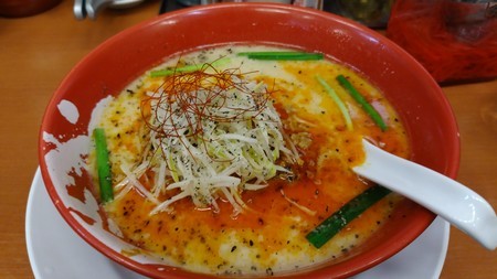 期間限定黒胡麻担々麺＠まこと屋 堺石津店