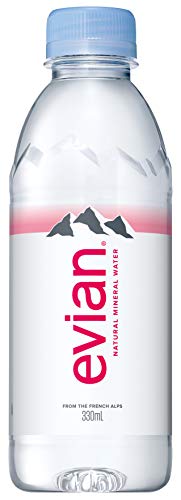 伊藤園 evian(エビアン) ミネラルウォーター 330ml×24本 [正規輸入品]