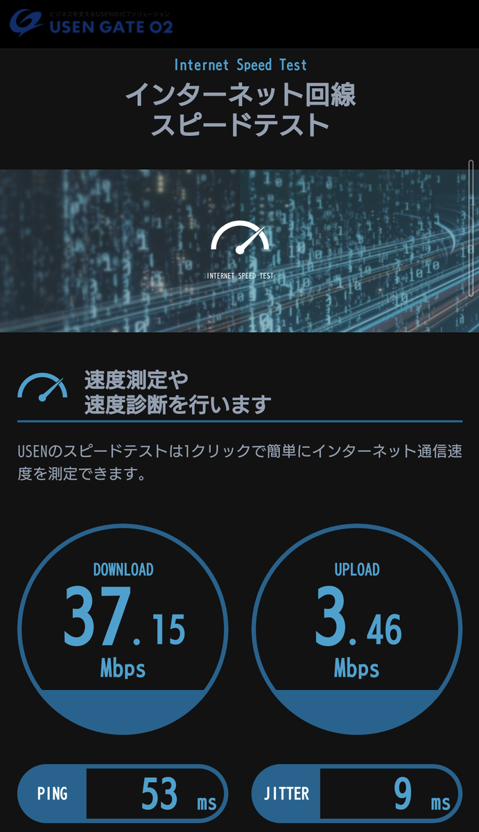 NUROモバイル,NEOプラン,USEN,スピードテスト,