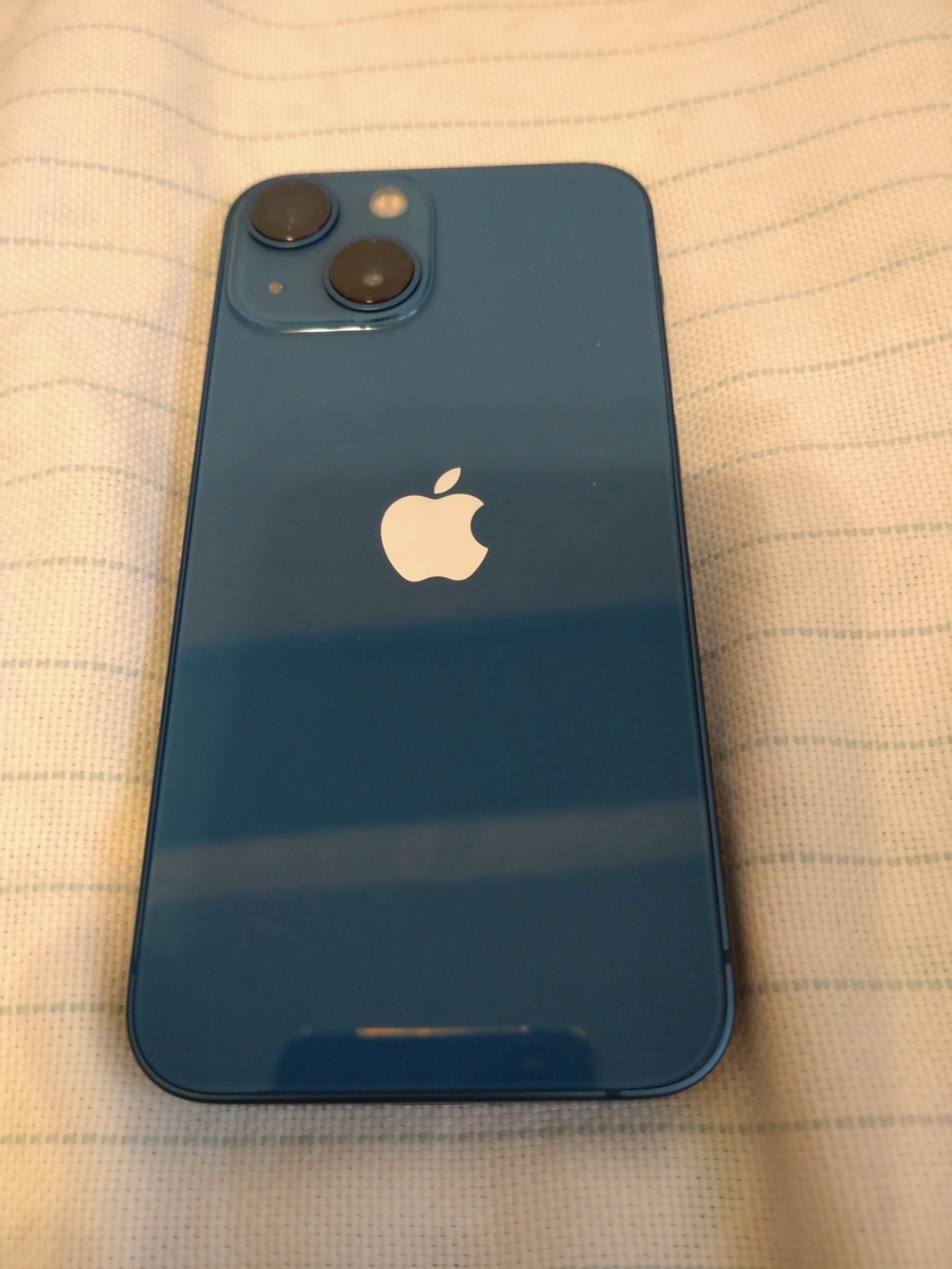 iPhone 13 mini,256GB,ブルー,blue,