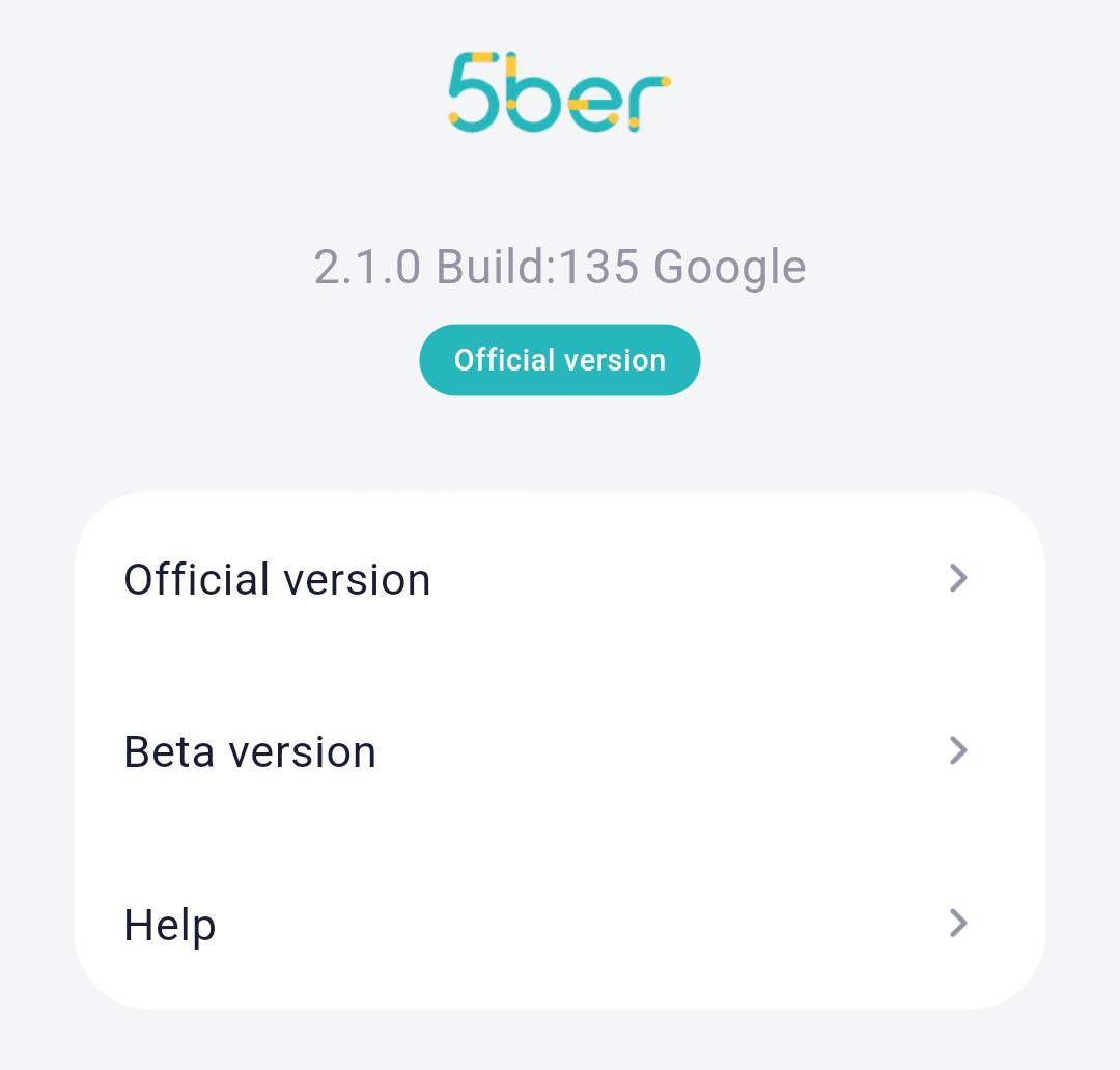 5ber,アップデート,