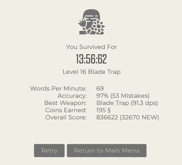 Glyphica Typing Survival,タッチタイプ,Steam,ゲーム,