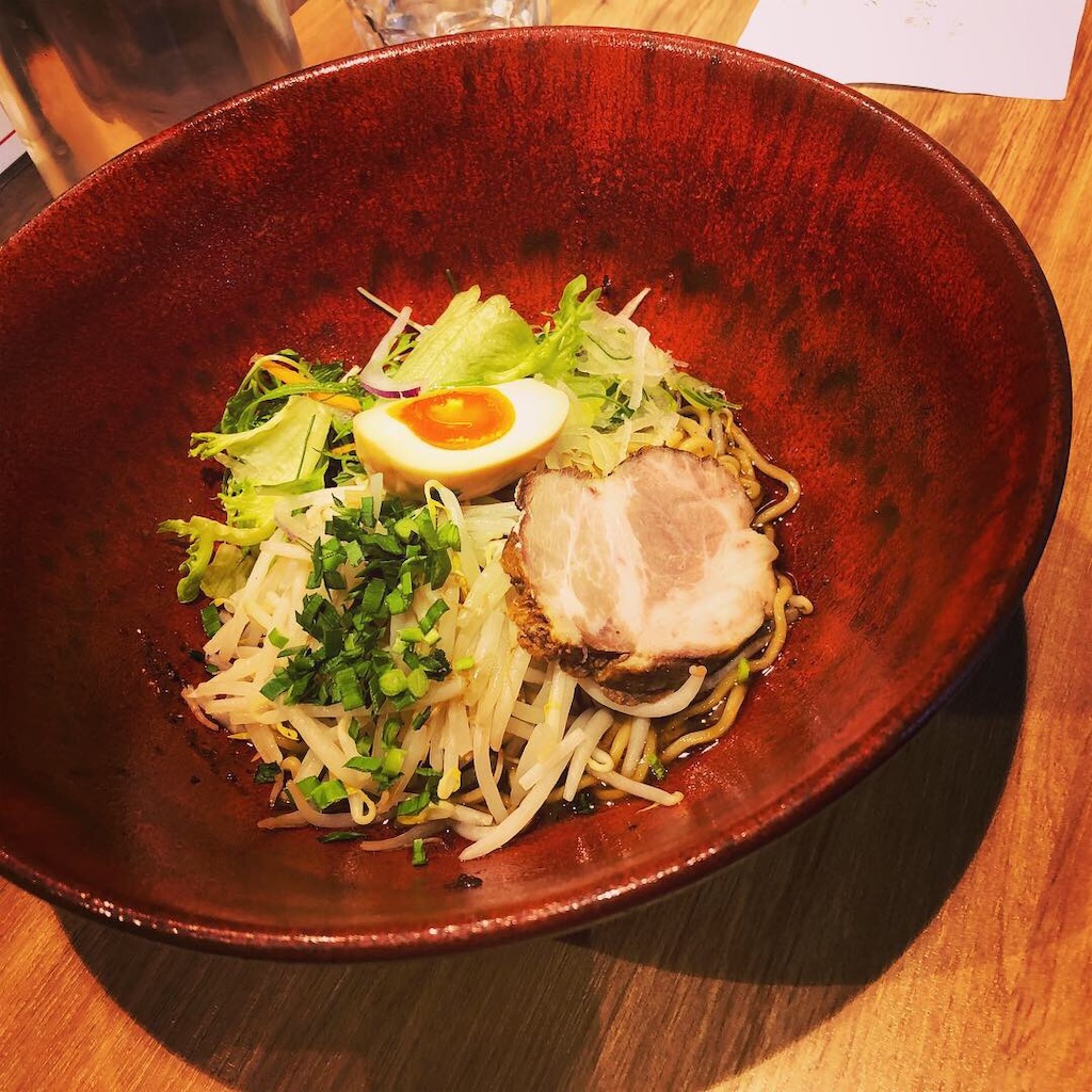 赤坂ランチ なんだかオシャレなまぜそば ぶんか 食べてみた 次の時代を担う子供の教育を考えるブログ