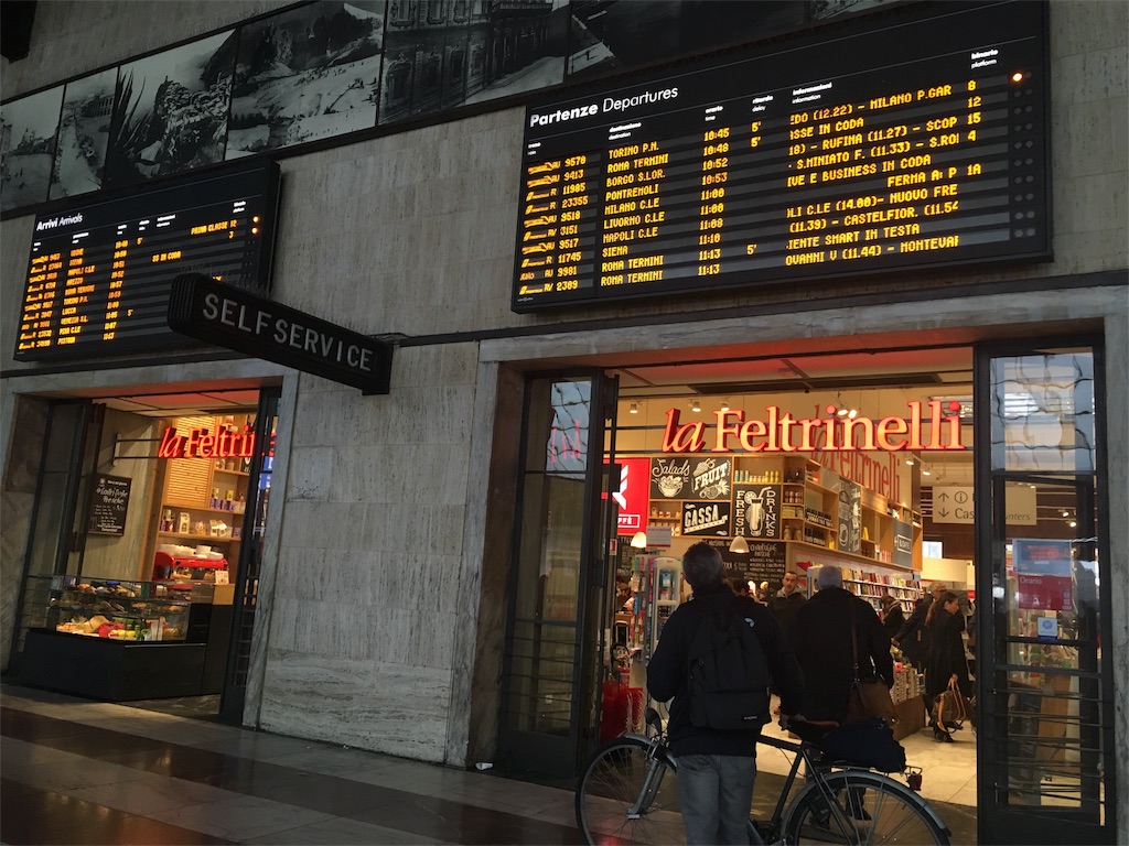 フィレンツェ駅でのトイレ イタリアに魅了された女性カメラマンが綴るナマのイタリア