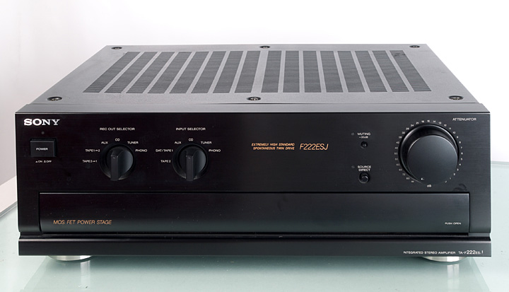 SONY 3140 F ステレオ パワーアンプ（パワーアンプの変更
