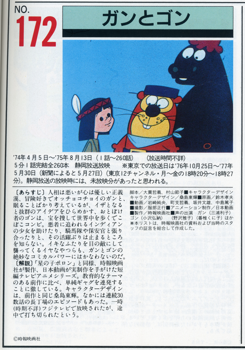 発掘の終着点 幻のアニメ 星の子ポロン ガンとゴン ベースとなる全貌がついに判明 22 01 22 汁を染みこませるんだ 落書きメモ 2代目 発掘の終着点 幻のアニメ 星の子ポロン ガンとゴン ベースとなる全貌がついに判明 22 01 22 汁を染みこませるんだ 落書きメモ 2代目