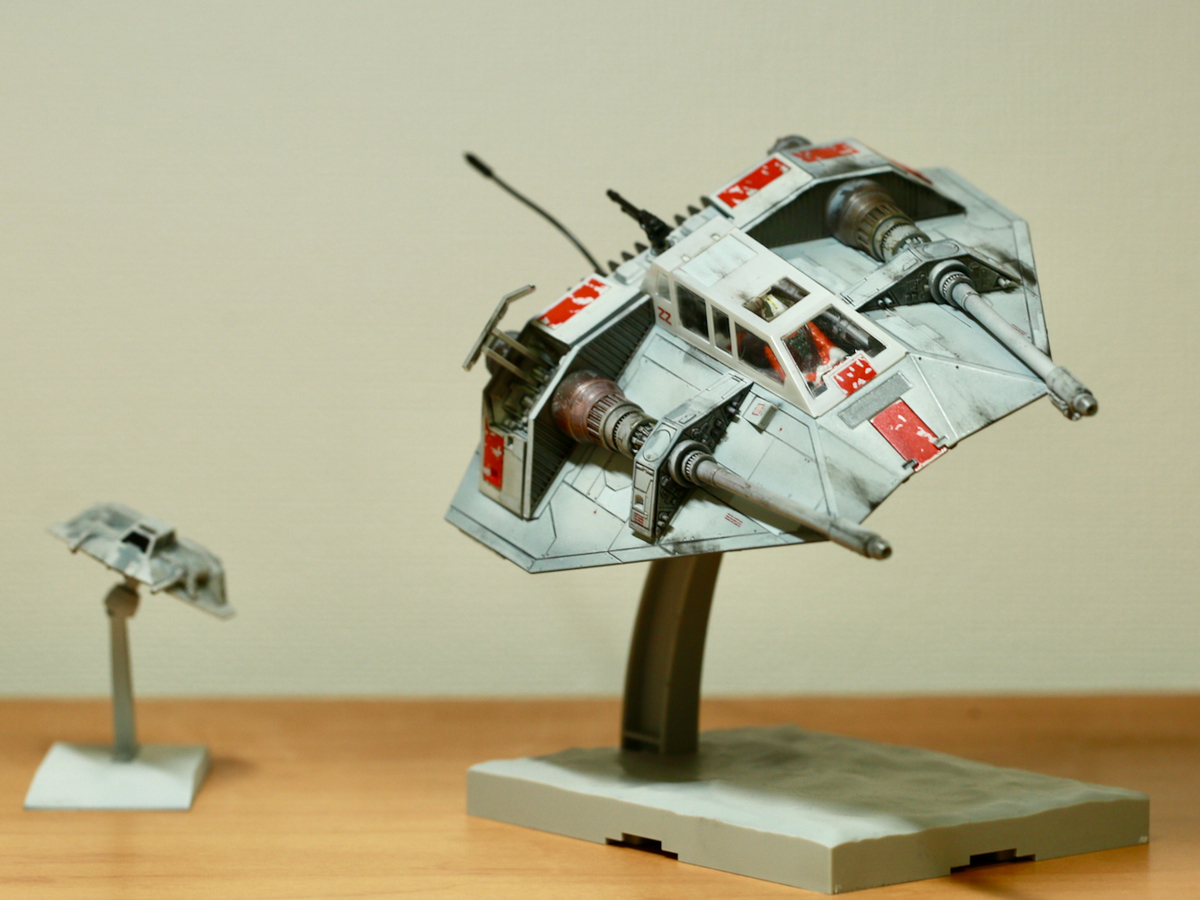 スター・ウォーズ スノースピーダーセット 1/48 & 1/144スケール 