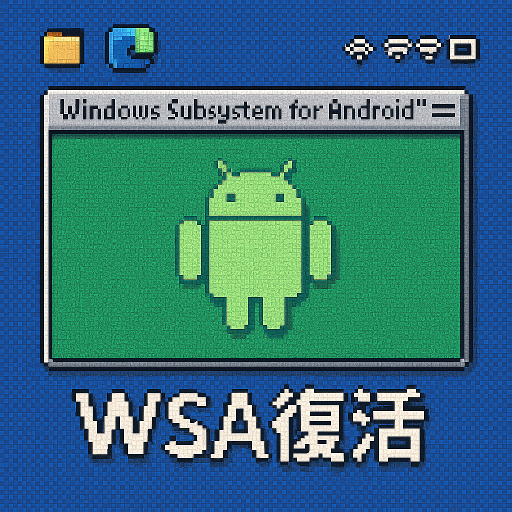 Windowsでandroidアプリ（fidata・どこでもディーガ）を使いたい、WSA