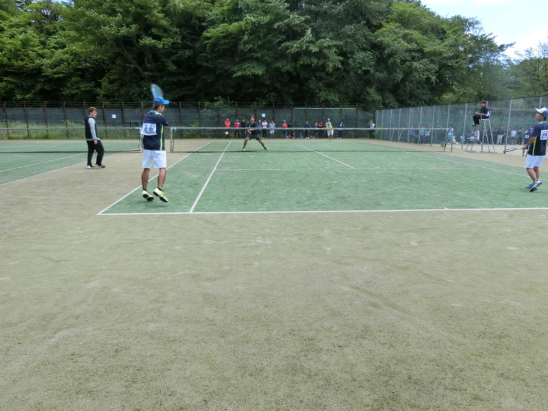 試合風景(北野・伊藤)