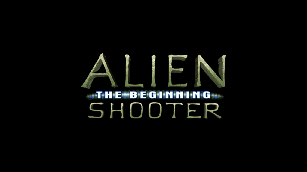 『Alien Shooter』のタイトル画面