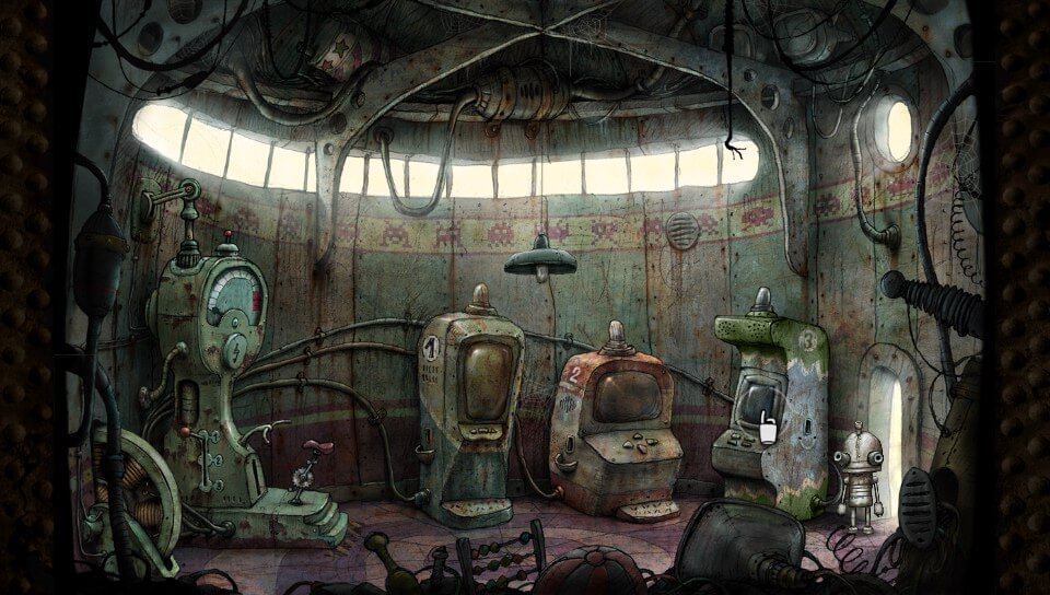 『Machinarium（マシナリウム）』のゲームセンター