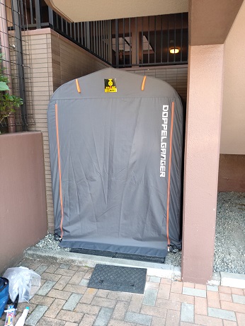 Harley-Davidsonライダーズドームテント 4人用 ガレージ長期保管品