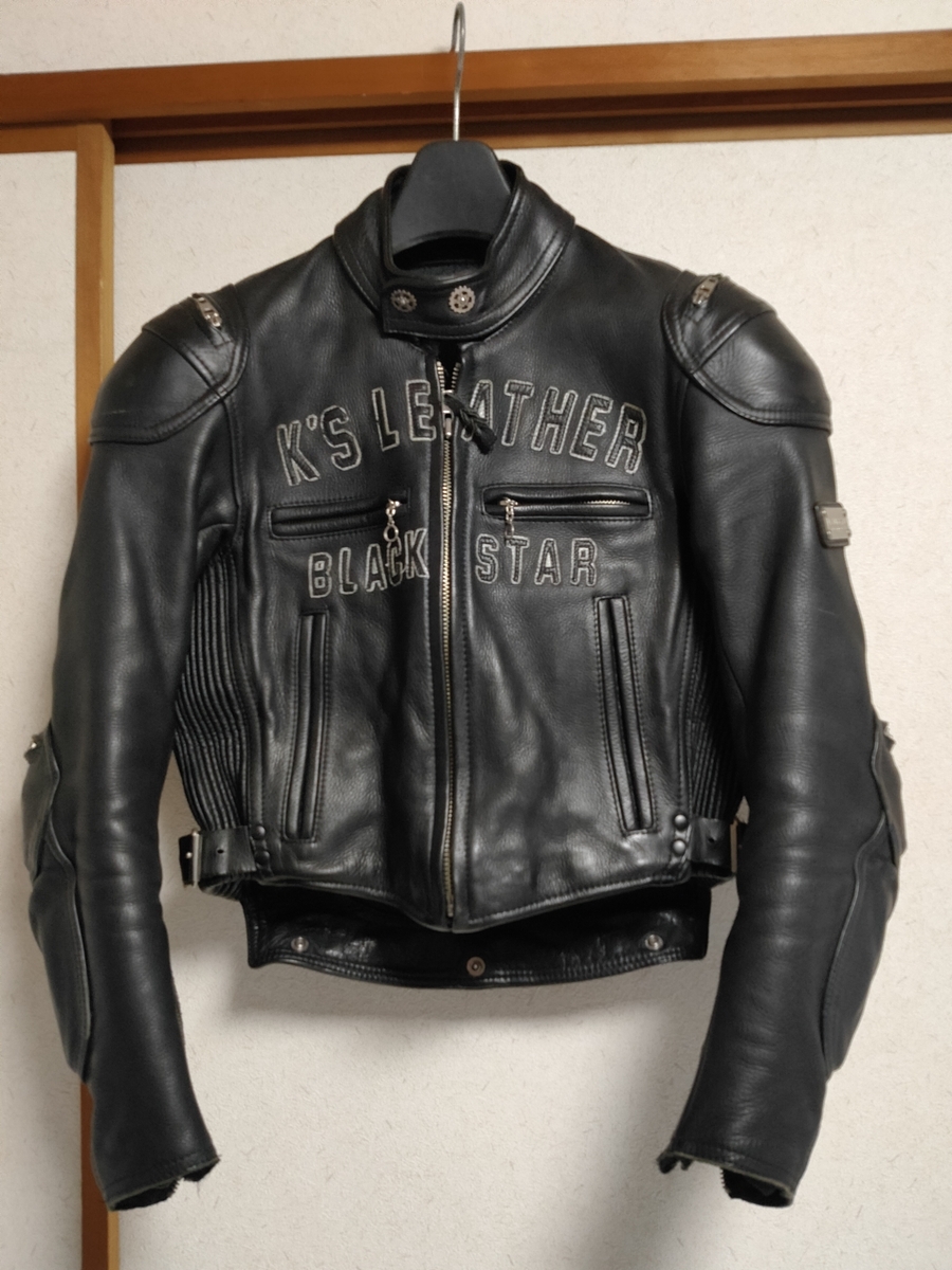 kadoya BLACK STAR バイクウェアについて お気に入り革ジャン - 雨