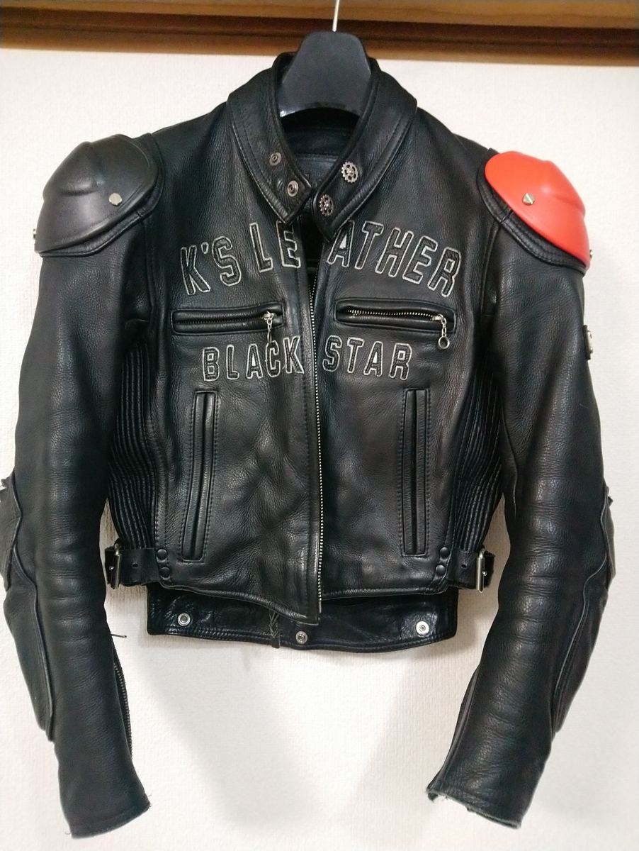 kadoya BLACK STAR バイクウェアについて お気に入り革ジャン - 雨
