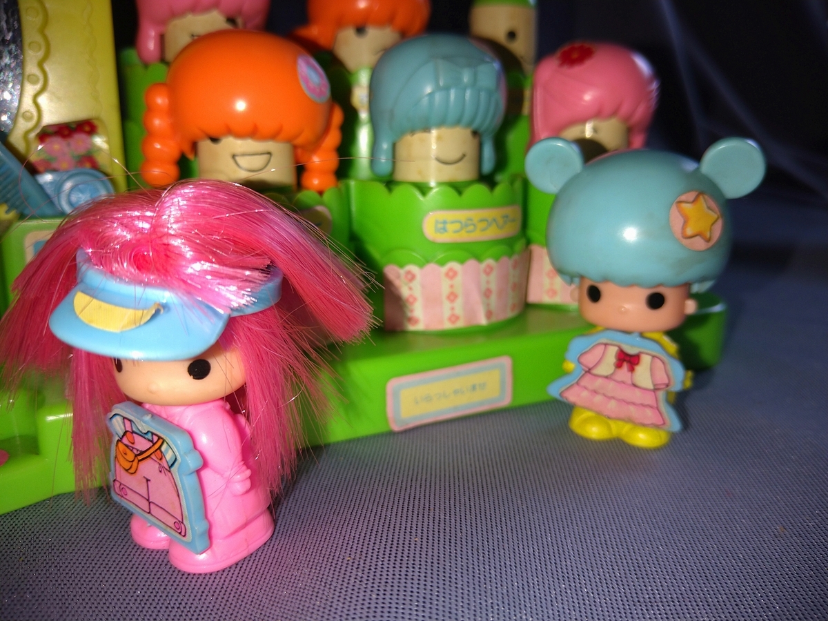 昭和レトロなおもちゃ【ピンクちゃんのパーマやさん】こえだちゃん