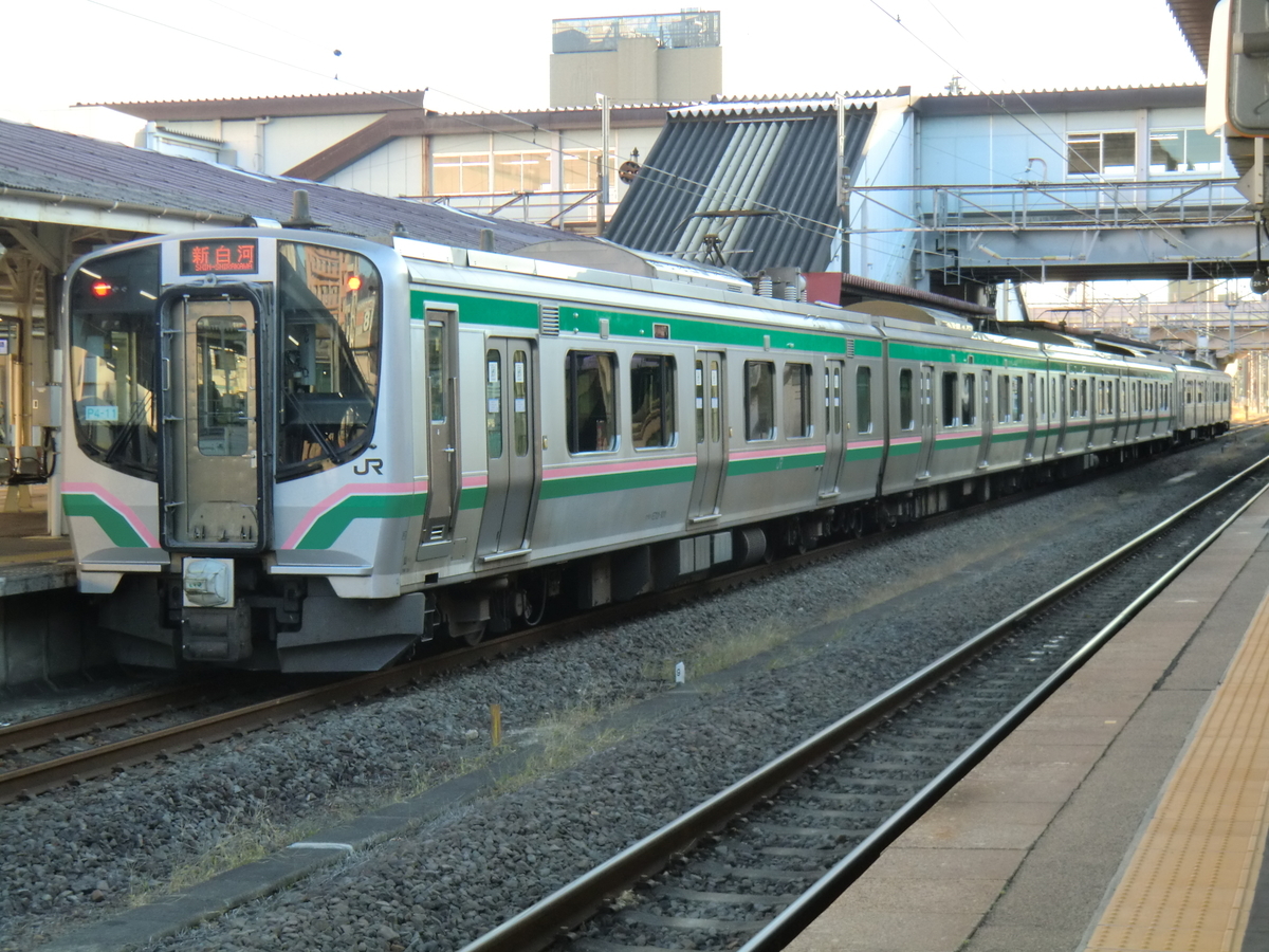 E721系1000番台の車内 - 猫金魚の徒然なる雑記帳