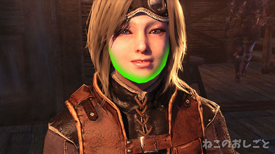 Xbox版モンスターハンターワールド 02 キャラクターを作り直す カワイイロリ顔で挑戦 ねこのおしごと