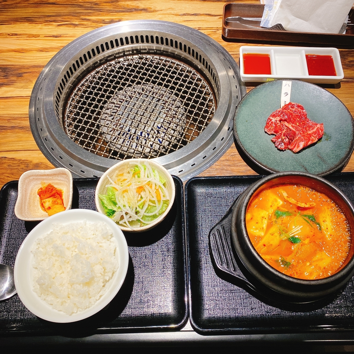 焼肉 ブリッヂ スンドゥブチゲ定食
