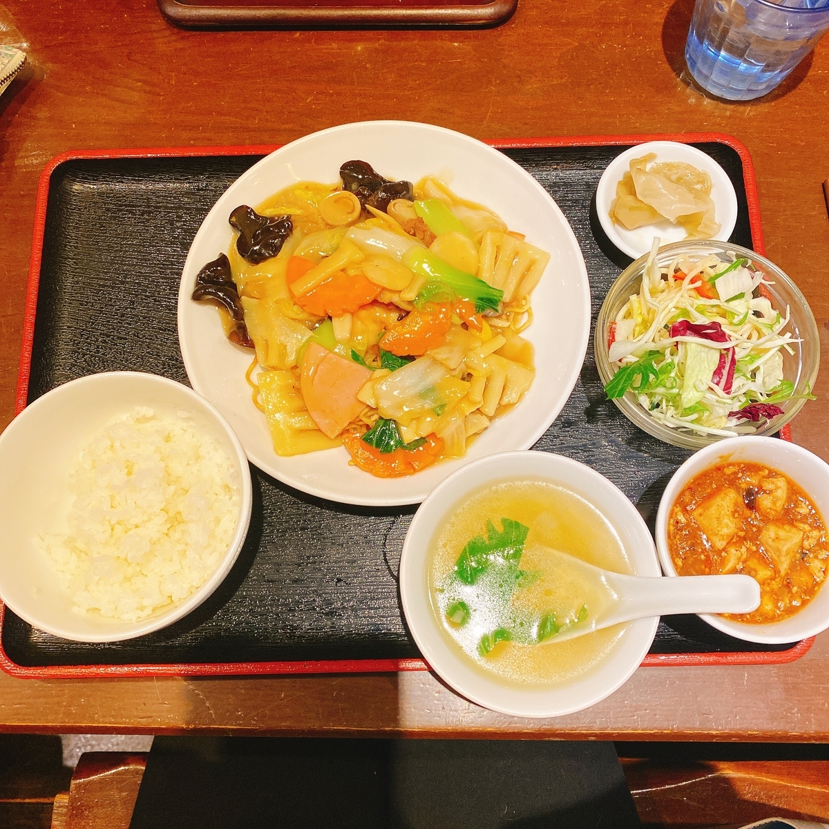 mama　五目焼きそばセット