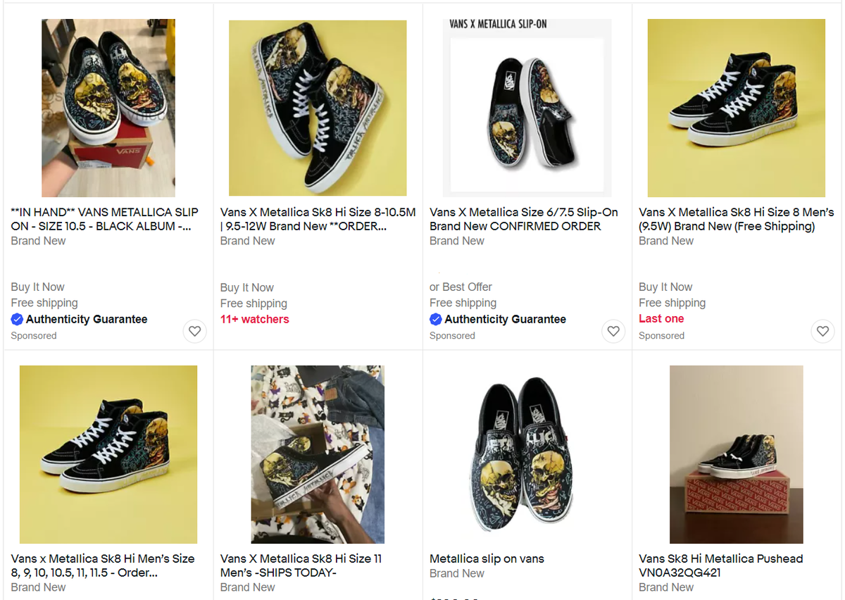 VANS × LLICA × PUSHEAD 30周年 SK8-HI